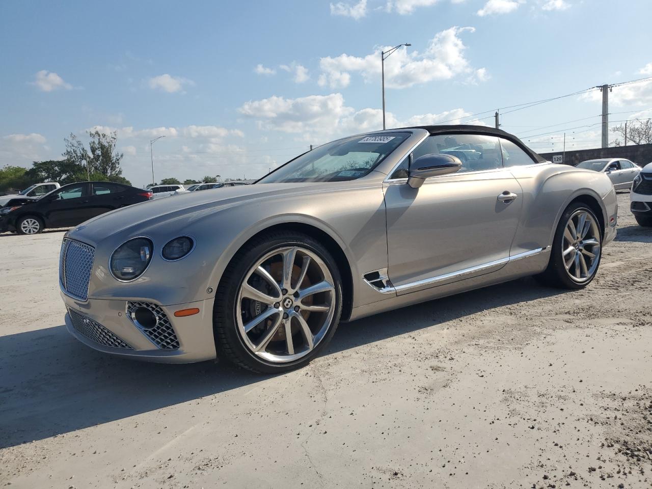 2020 Bentley Continental GT GT, VIN SCBDB4ZG3LC077390 — Water / flood
