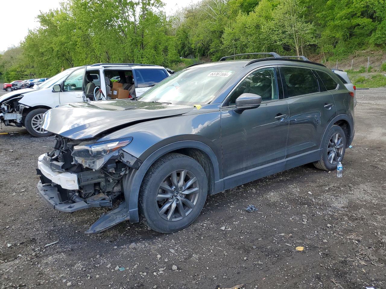 2022 Mazda CX-9 Touring, VIN JM3TCBCYXN0602680 — Front end