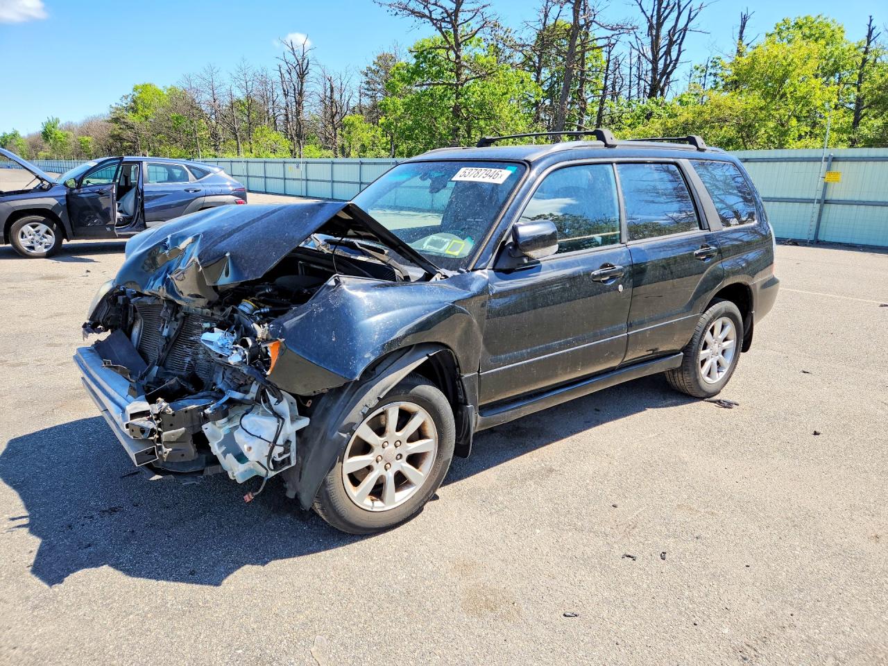 2007 Subaru Forester X, VIN JF1SG65677H714505 — Перед