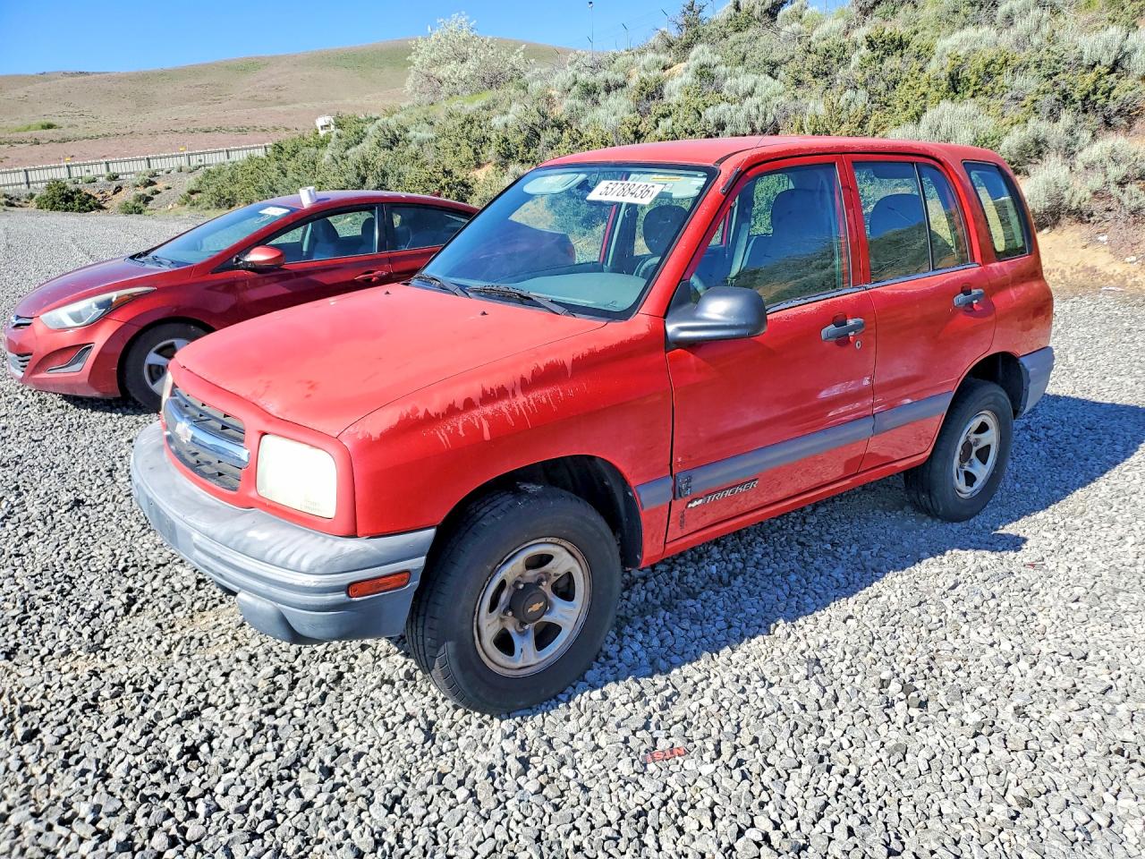 2001 Chevrolet Tracker, VIN 2CNBJ13C316901496 — Мелкие вмятины и царапины