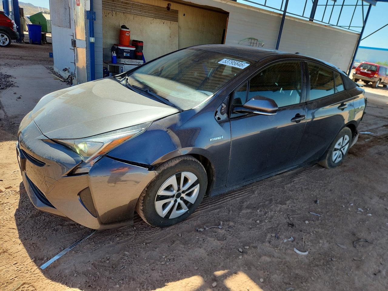 2016 Toyota Prius Four Touring, VIN JTDKARFU7G3016919 — Rear end