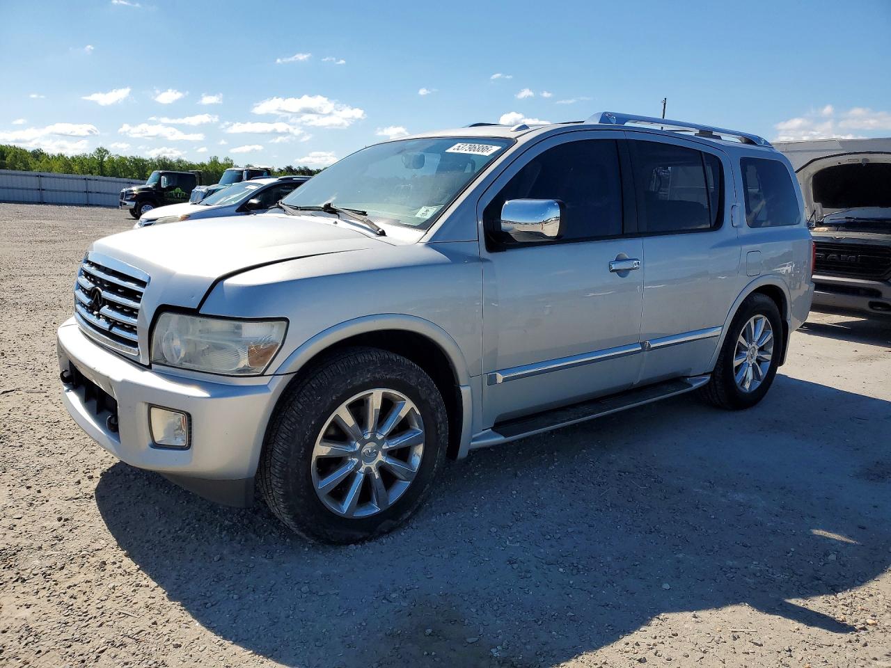 2009 Infiniti QX56, VIN 5N3AA08DX9N903770 — Rear end