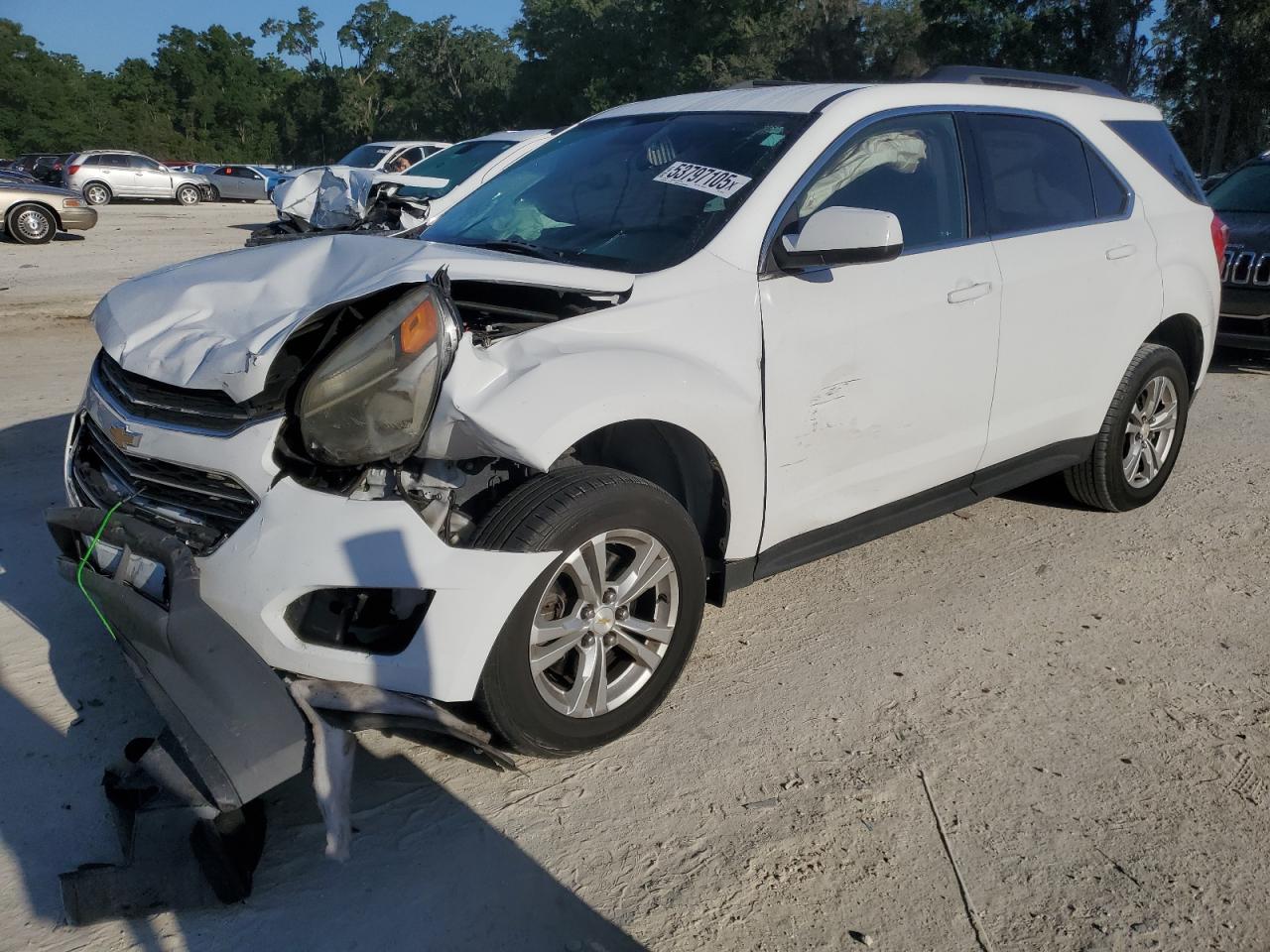 2016 Chevrolet Equinox LT, VIN 2GNALCEK9G6165643 — Front end