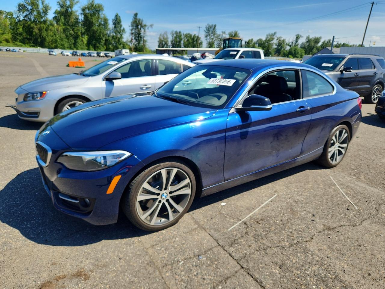 2015 BMW 2 Series 228i, VIN WBA1F9C5XFVW98799 — Undercarriage