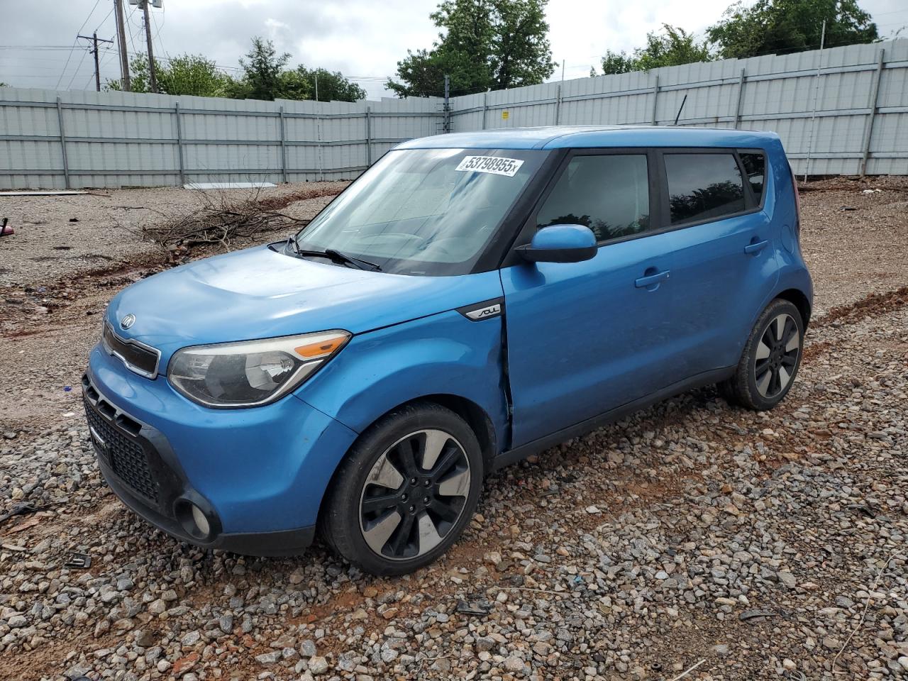 2016 Kia Soul +, VIN KNDJP3A5XG7344528 — Hail