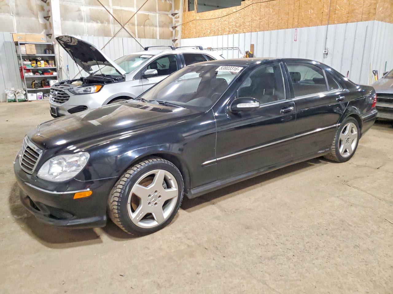 2004 Mercedes-Benz S 430, VIN WDBNG83J14A427691 — Interior fire