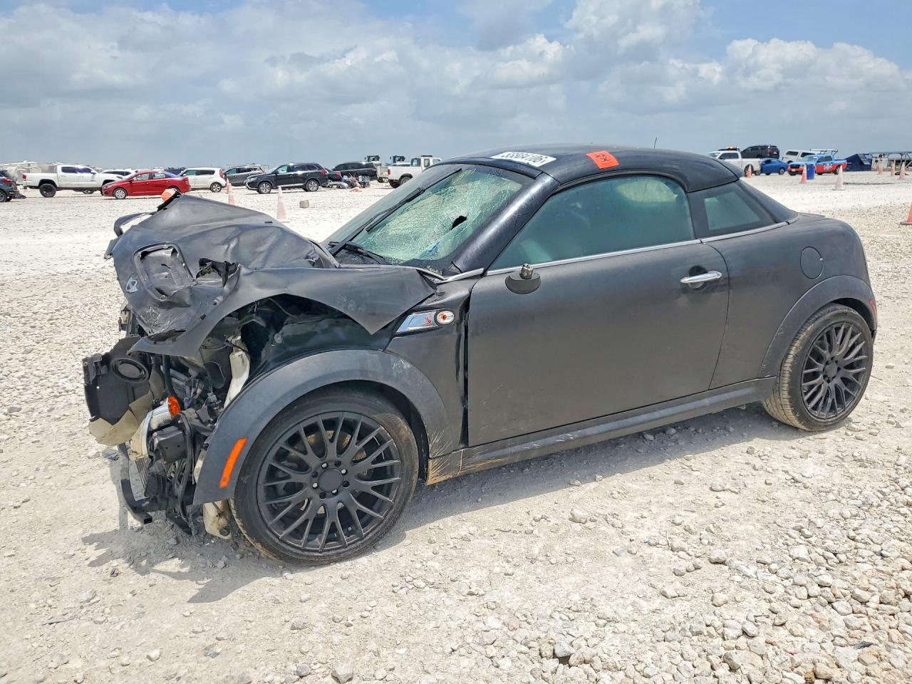 2013 MINI Coupe S, VIN WMWSX3C53DT772555 — Front end