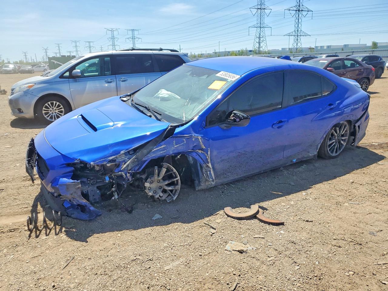 2025 Subaru WRX Premium, VIN JF1VBAH64S8800454 — Front end