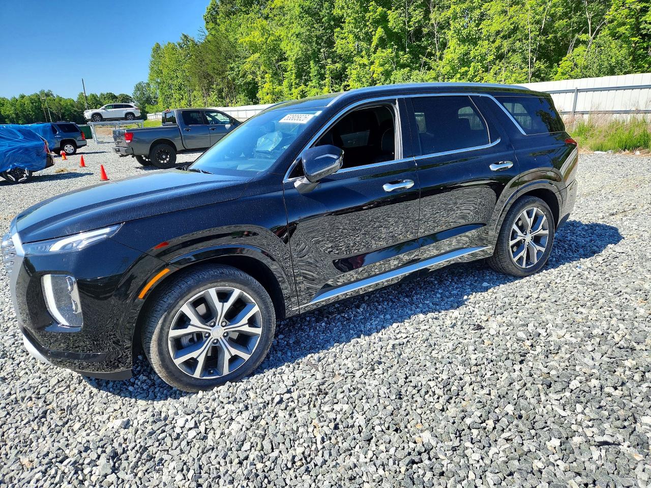 2022 Hyundai Palisade Limited, VIN KM8R5DHE1NU461462 — Rear end