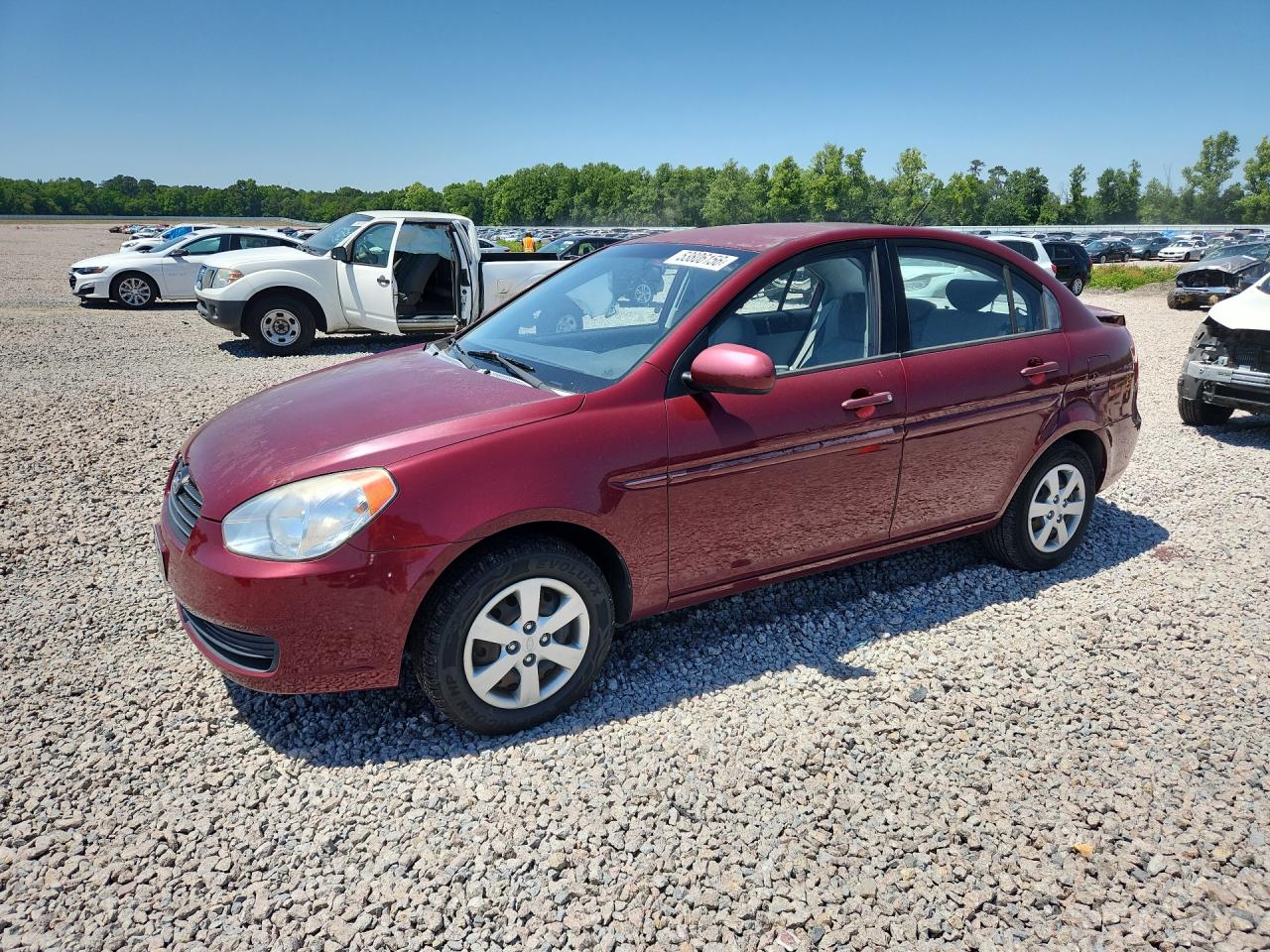 2011 Hyundai Accent GLS, VIN KMHCN4AC7BU601671 — Зад