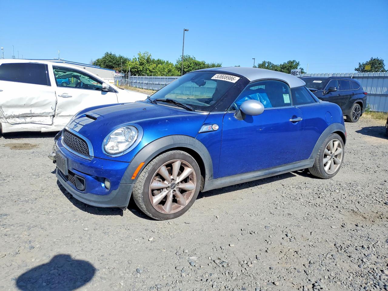2013 MINI Coupe S, VIN WMWSX3C51DT466566 — Front end