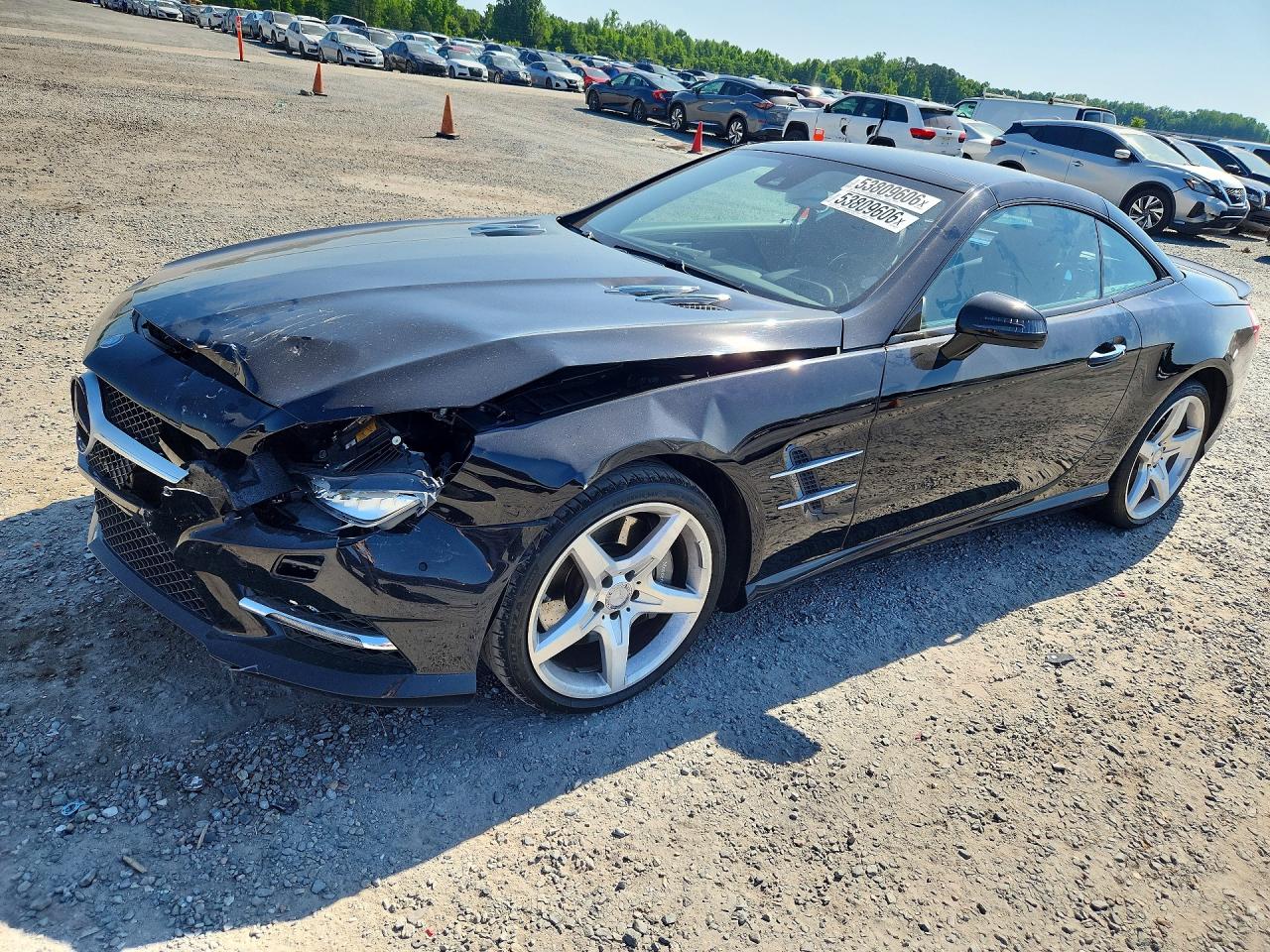 2014 Mercedes-Benz SL 550, VIN WDDJK7DA5EF023049 — Front end