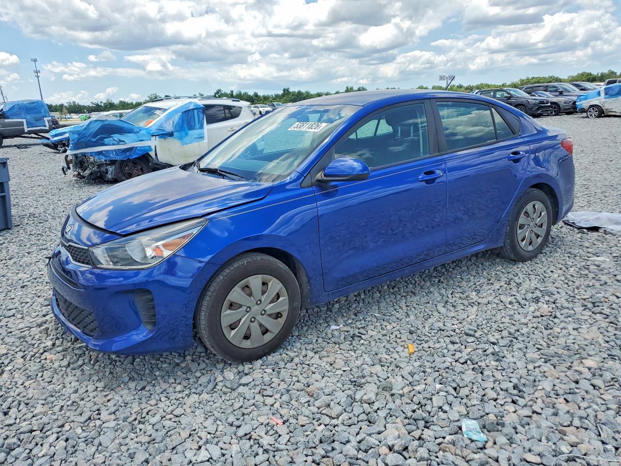 2020 Kia Rio S, VIN 3KPA24AD1LE260989 — Front end