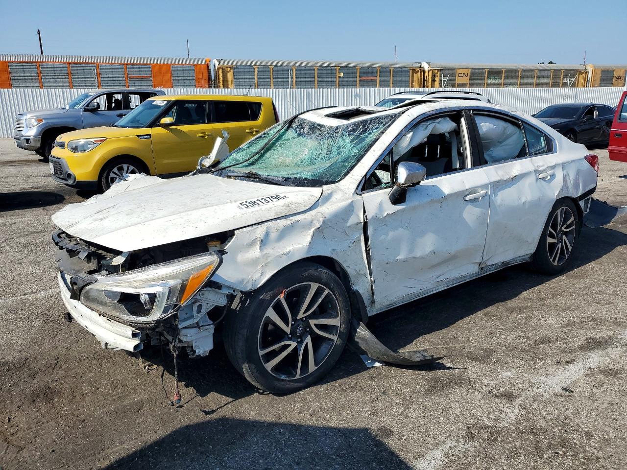 2017 Subaru Legacy Special Sports, VIN 4S3BNAS64H3039993 — Rollover
