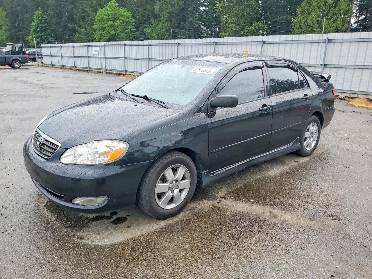 2008 Toyota Corolla S, VIN 1NXBR32E38Z027301 — Rear end