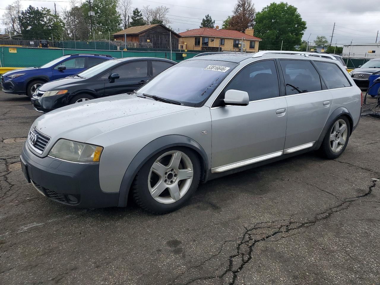 2003 Audi allroad A6 V8, VIN WA1YD64B43N000851 — Мелкие вмятины и царапины