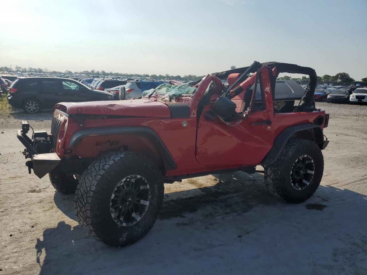 2012 Jeep Wrangler Sport, VIN 1C4AJWAG6CL198652 — All over