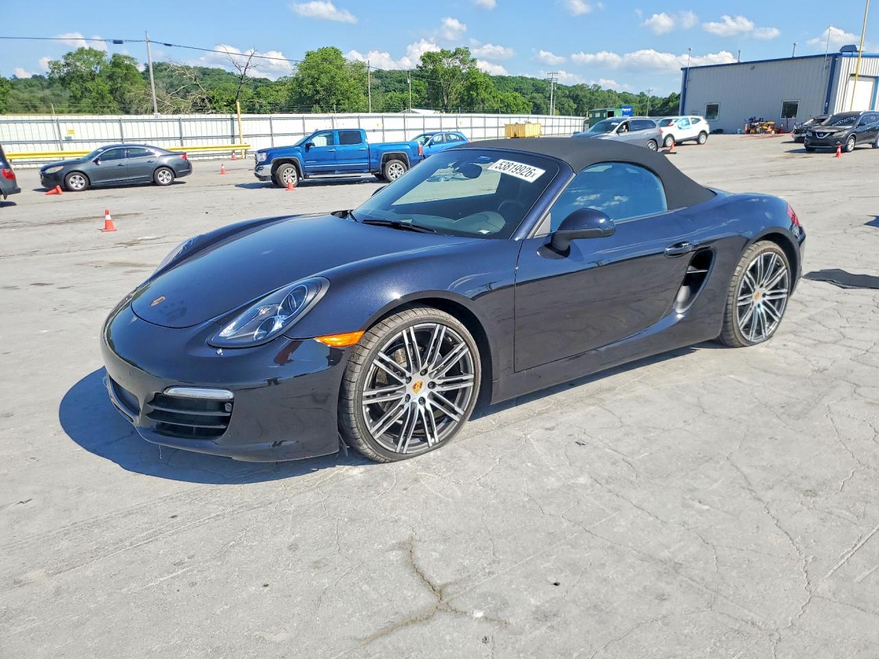 2016 Porsche Boxster, VIN WP0CA2A81GS120771 — Мелкие вмятины и царапины