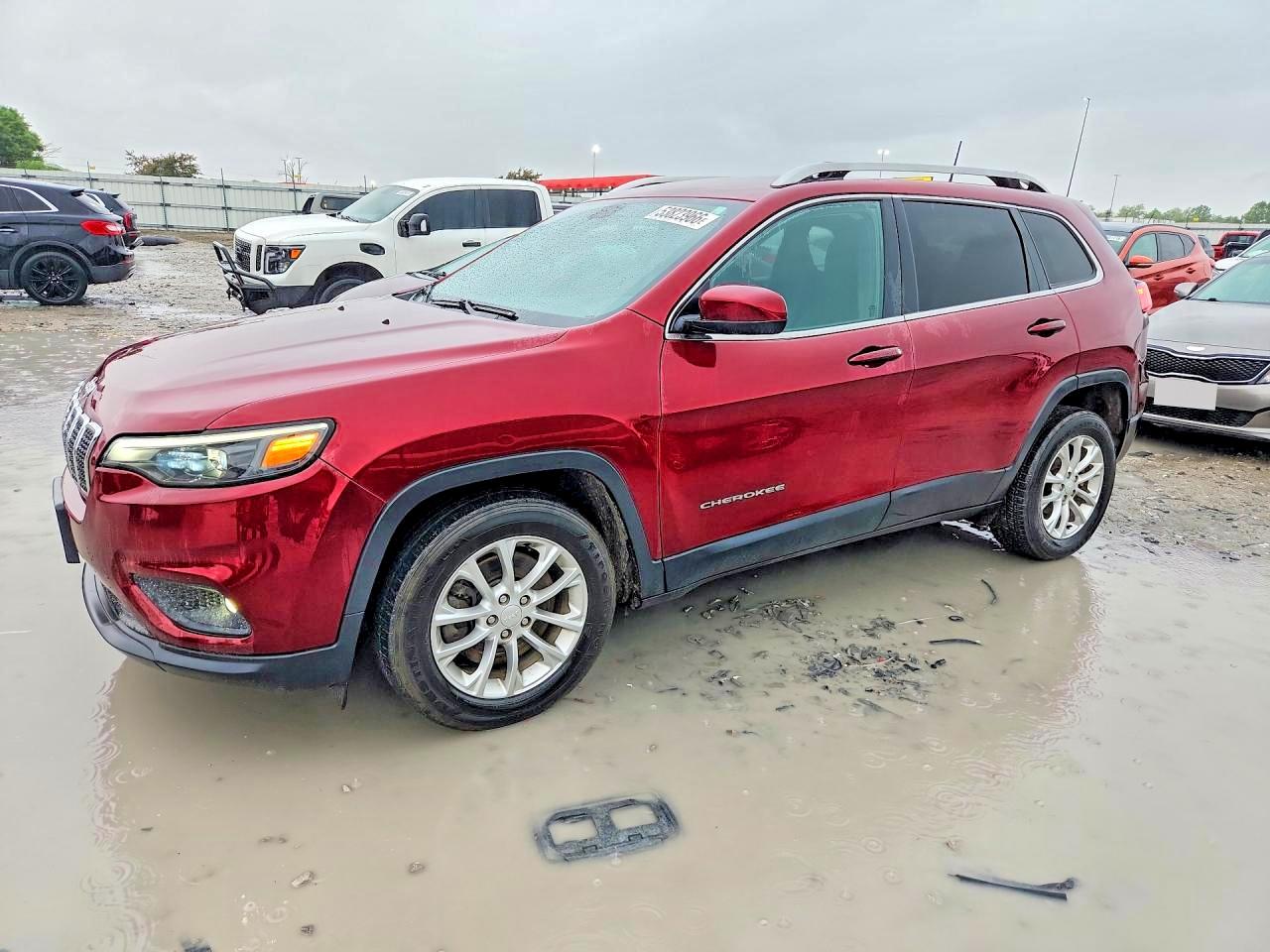 2019 Jeep Cherokee Latitude, VIN 1C4PJLCB8KD128363 — Hail