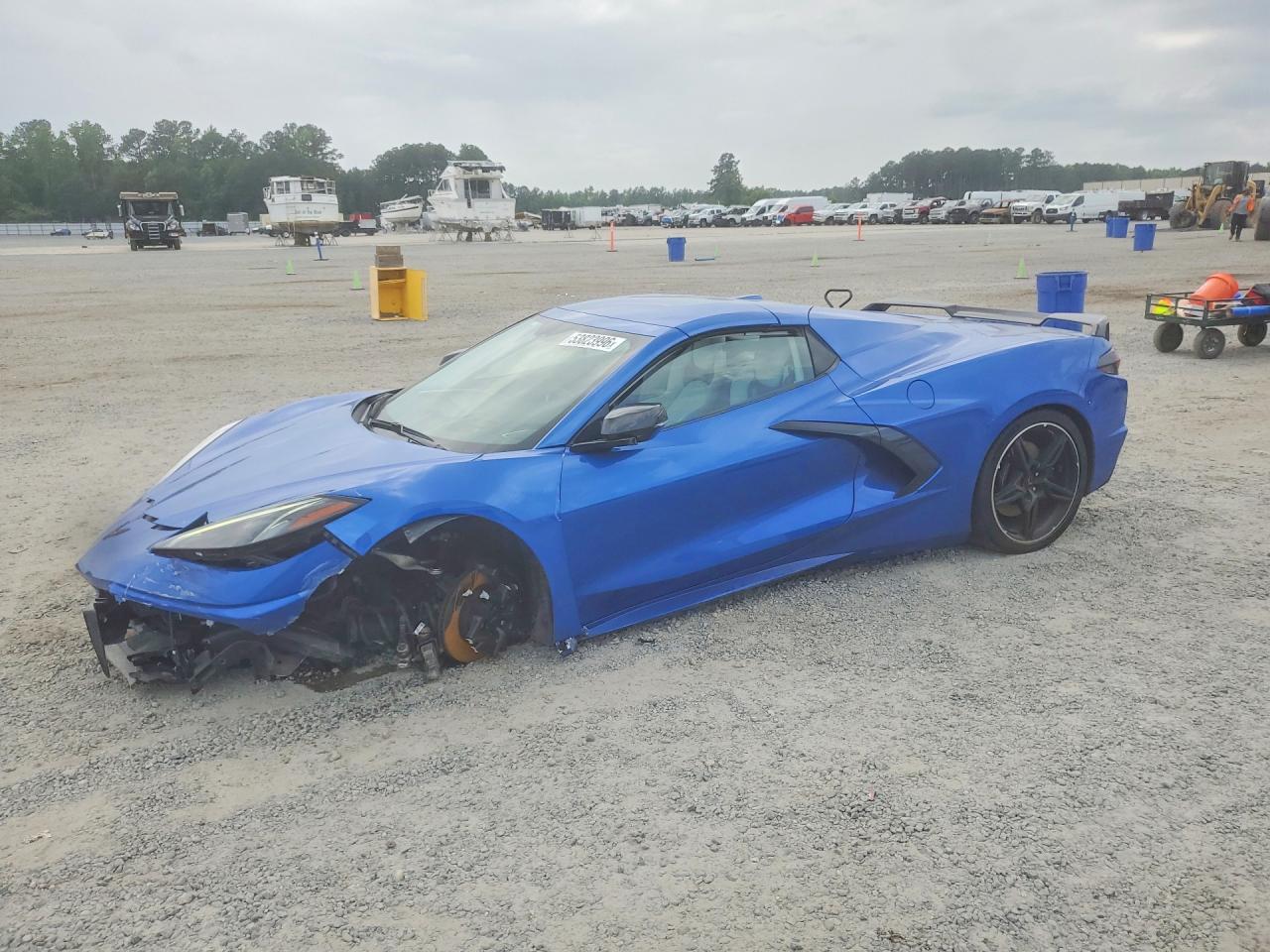 2022 Chevrolet Corvette 3LT, VIN 1G1YC3D44N5112831 — Front end