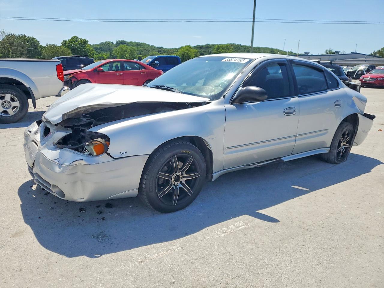 2005 Pontiac Grand Am SE, VIN 1G2NE52E05M136713 — Rear end