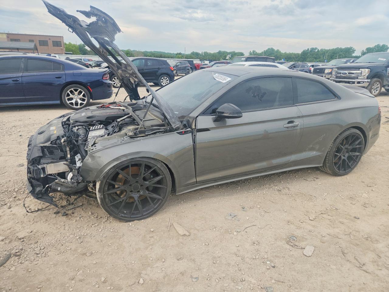2023 Audi S5 Premium Plus, VIN WAUP4AF54PA004100 — Перед