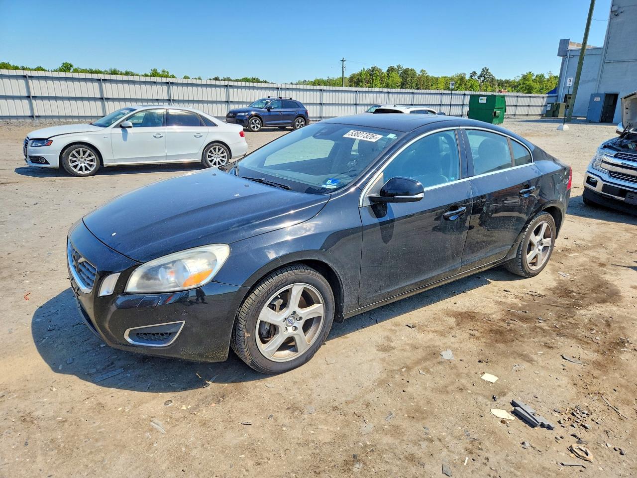 2013 Volvo S60 T5 Premier, VIN YV1612FS9D2186749 — Rear end