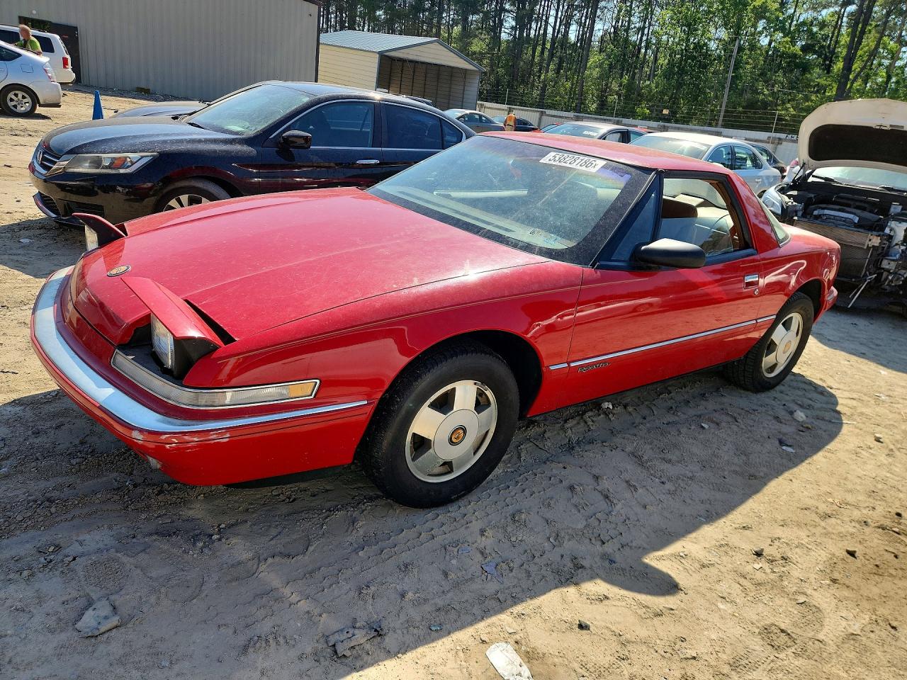 1989 Buick Reatta, VIN 1G4EC11C5KB906045 — Normal wear