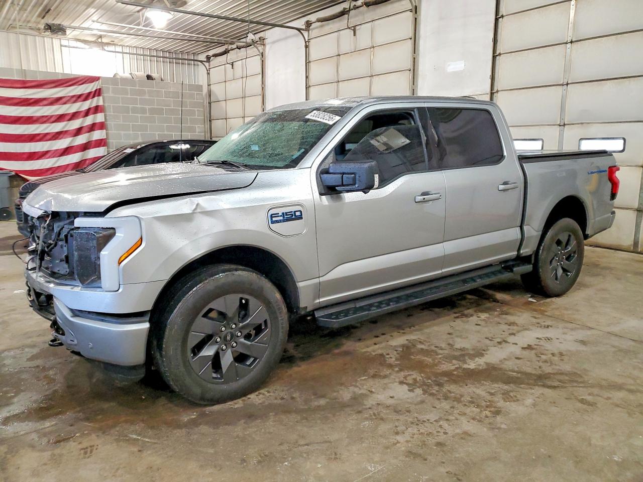 2025 Ford F-150 Lightning Flash, VIN 1FT6W3LU5SWG15135 — Front end