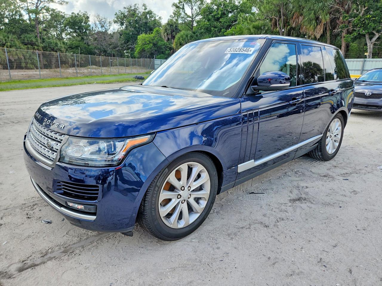 2016 Land Rover Range Rover HSE, VIN SALGS2PF3GA307304 — Engine fire