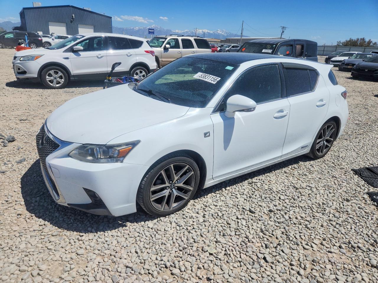 2016 Lexus CT 200h, VIN JTHKD5BH7G2256159 — Side