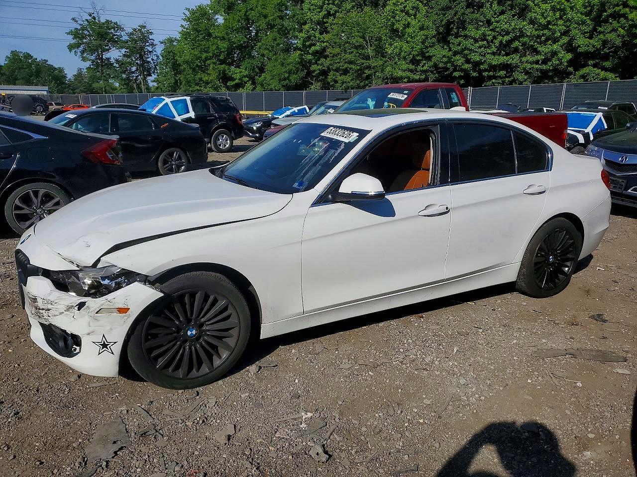 2015 BMW 3 Series 328i xDrive, VIN WBA3B3G51FNT19684 — Front end