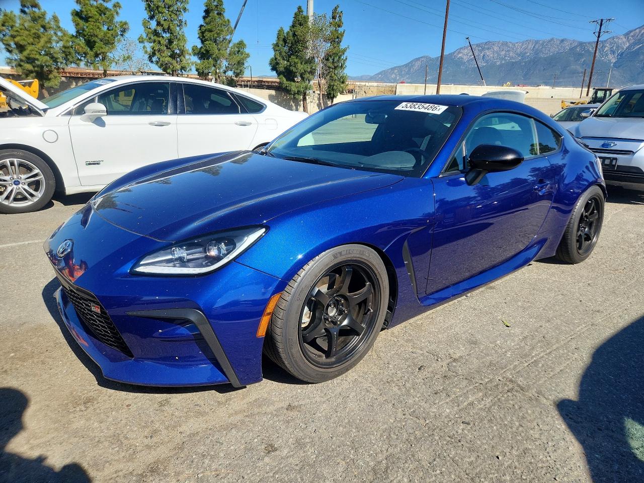 2022 Toyota 86, VIN JF1ZNBC17N8757887 — Rear end