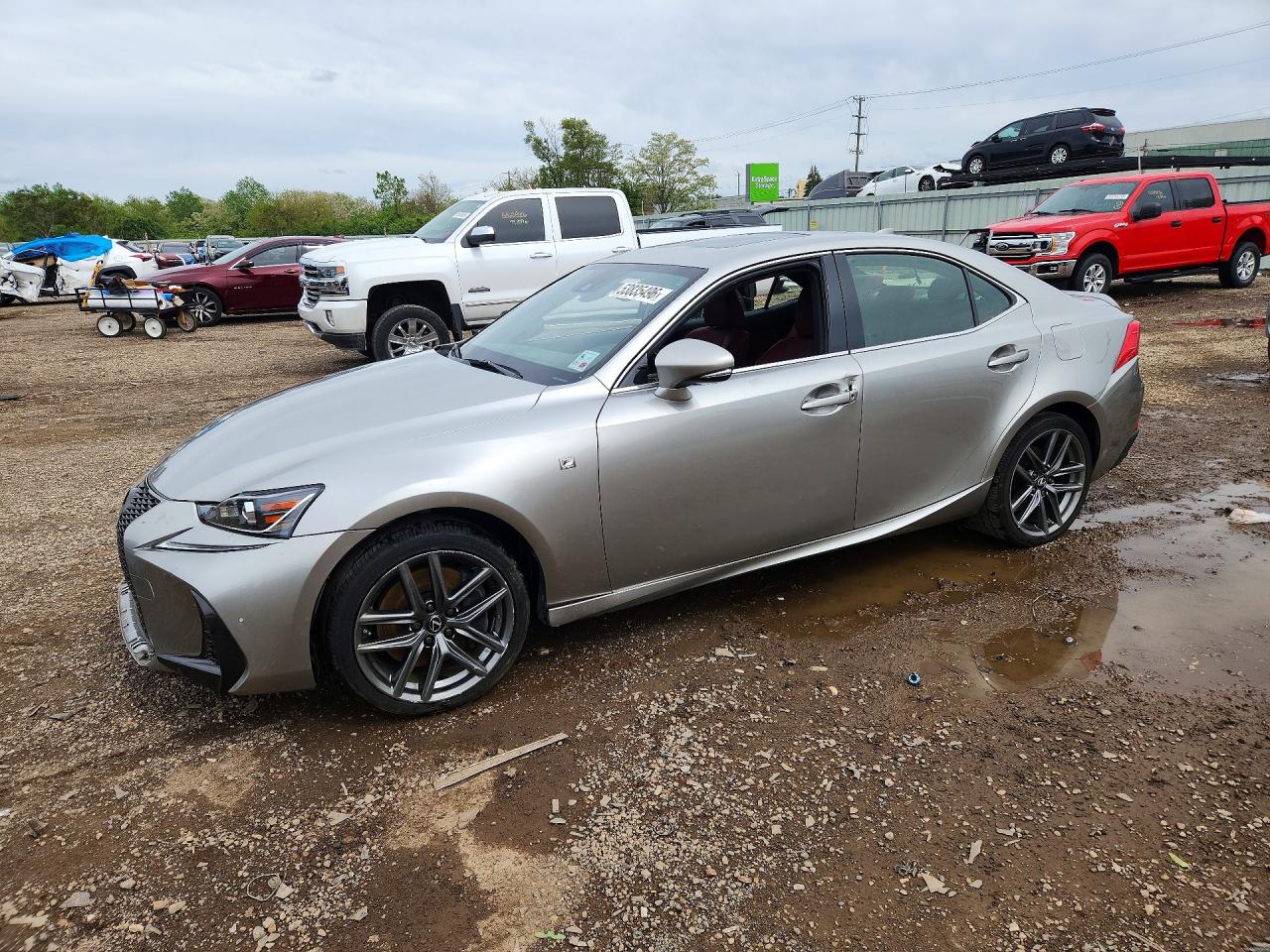 2020 Lexus IS 350 F Sport, VIN JTHGZ1B24L5035395 — Вандализм