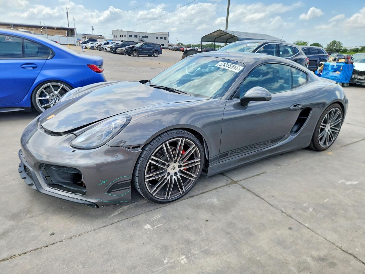 2016 Porsche Cayman S, VIN WP0AB2A89GK186179 — Front end