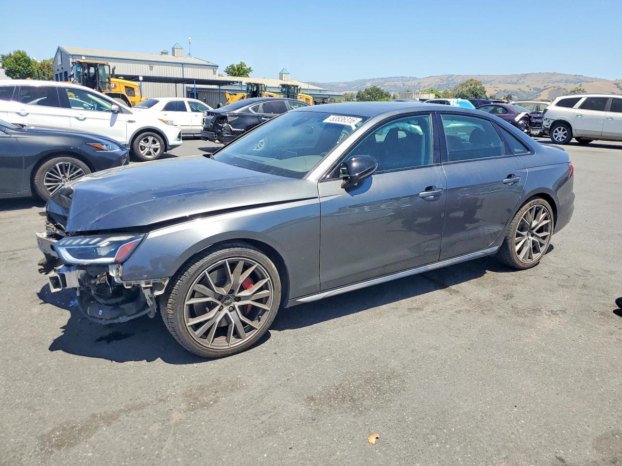 2021 Audi S4 Premium Plus, VIN WAUB4AF44MA086486 — Front end