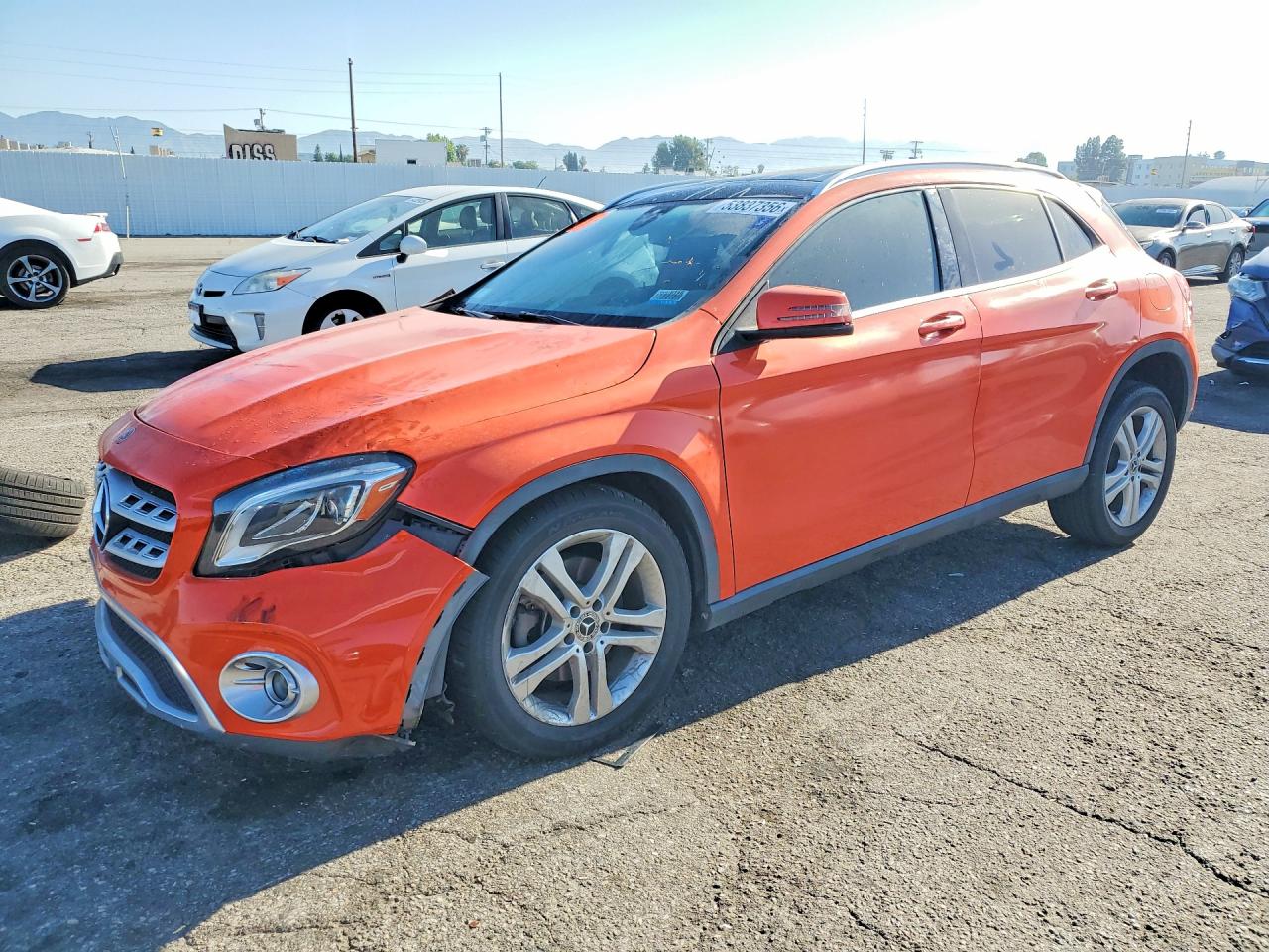 2020 Mercedes-Benz GLA 250, VIN WDCTG4EB2LJ653920 — Front end