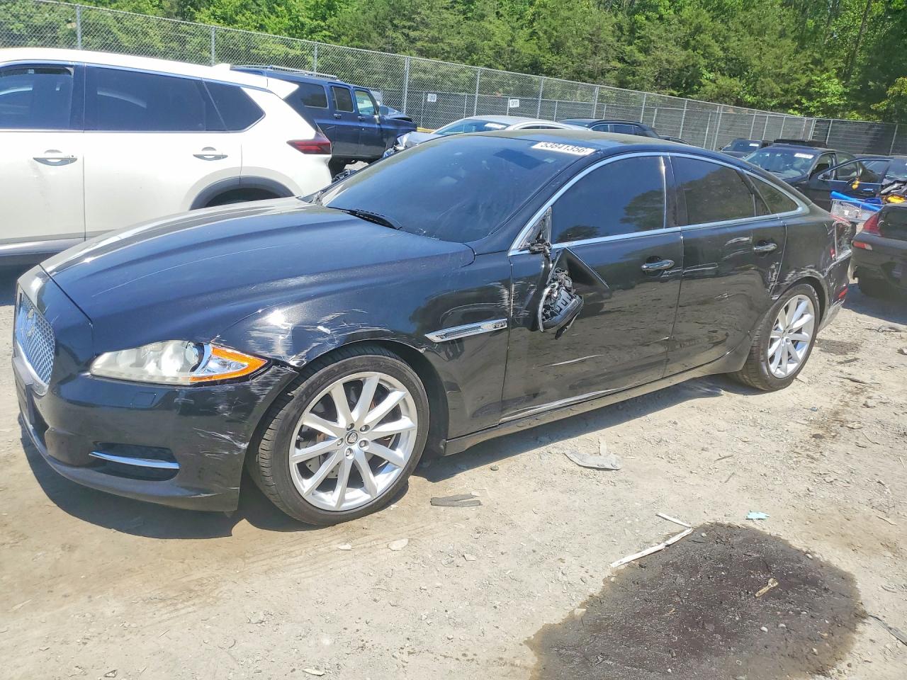 2013 Jaguar XJ, VIN SAJWJ1CDXD8V52173 — Side