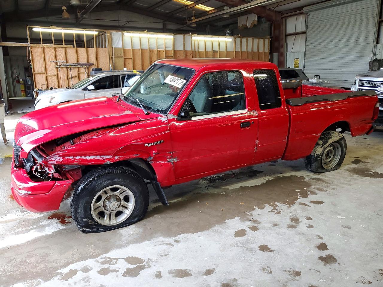 2002 Ford Ranger XL Fleet, VIN 1FTYR44U52PB07603 — Front end