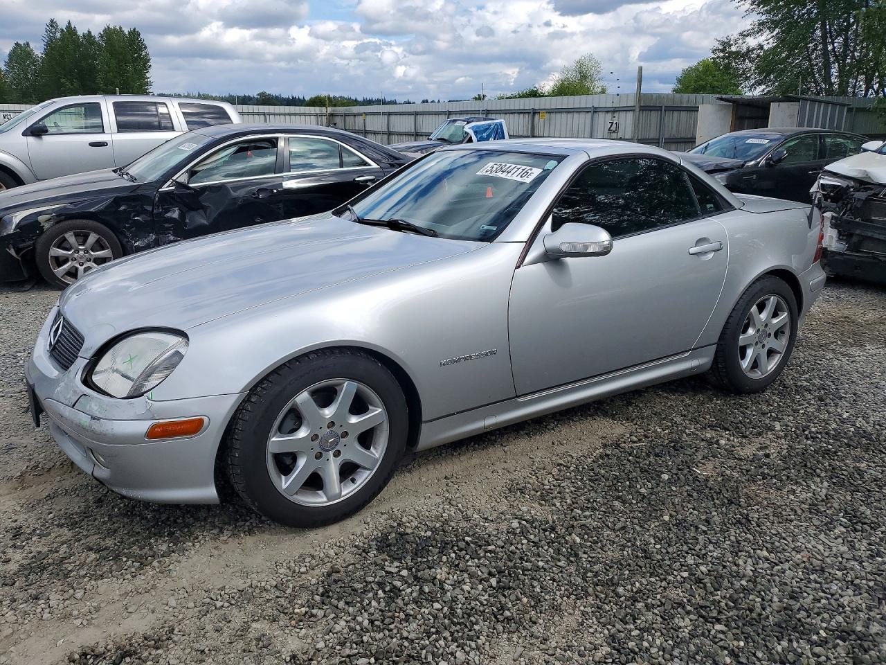 2004 Mercedes-Benz SLK 230/320, VIN WDBKK49F54F306632 — Front end