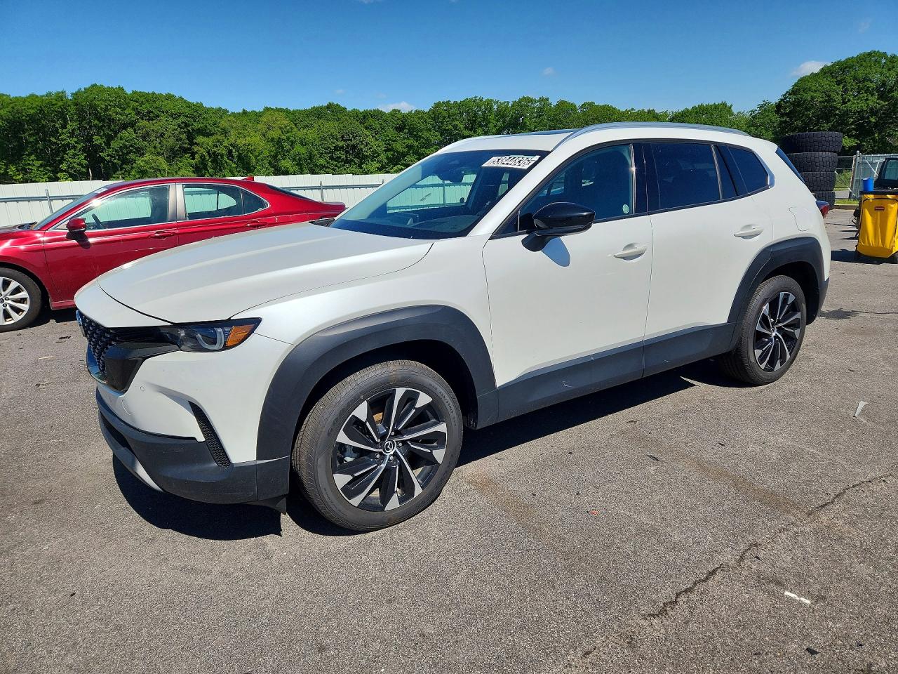2026 Mazda CX-50 Hybrid Premium Plus, VIN 7MMVAAEW4TN145457 — Rear end