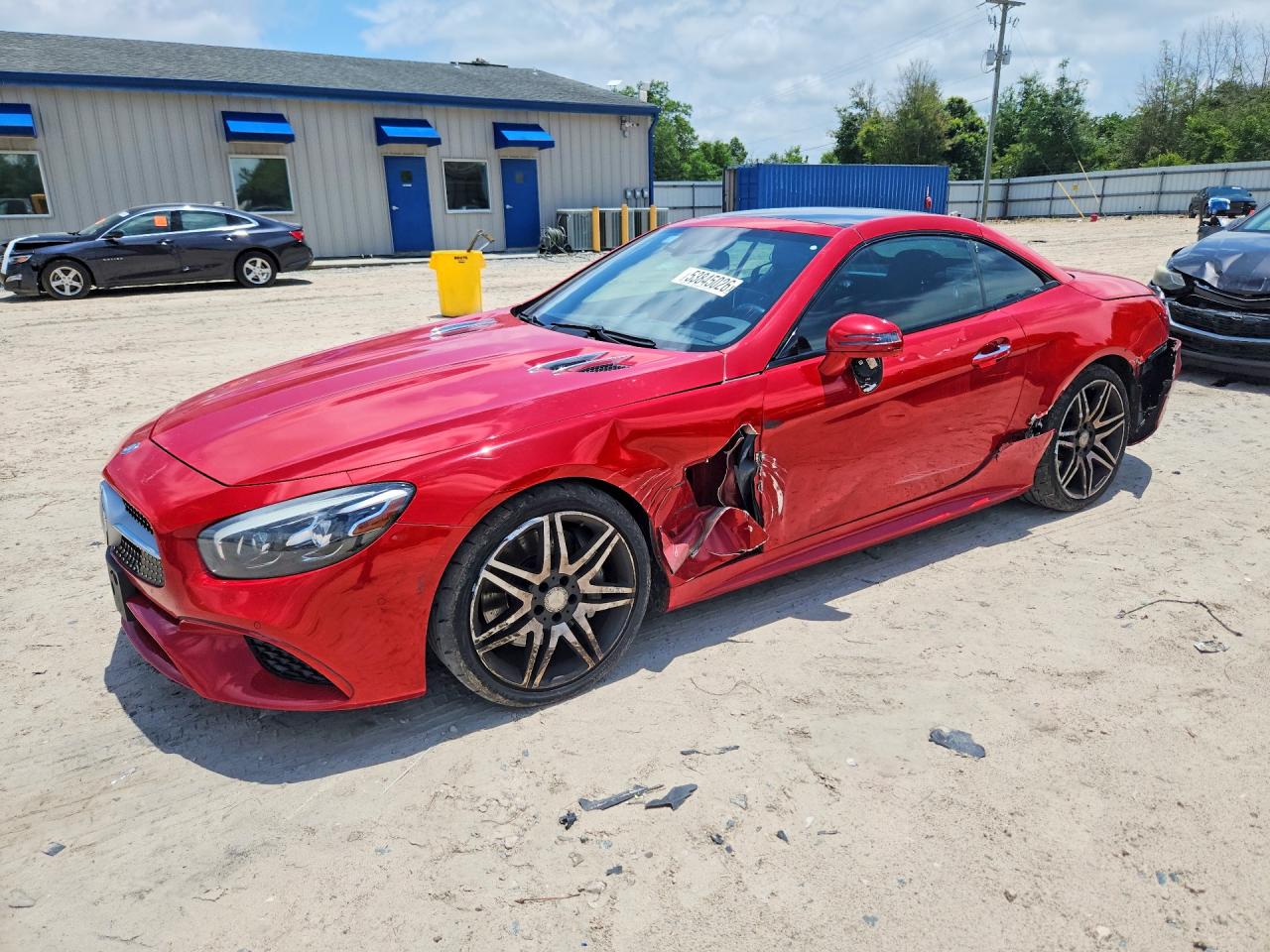2017 Mercedes-Benz SL 450, VIN WDDJK6GA6HF045135 — Side