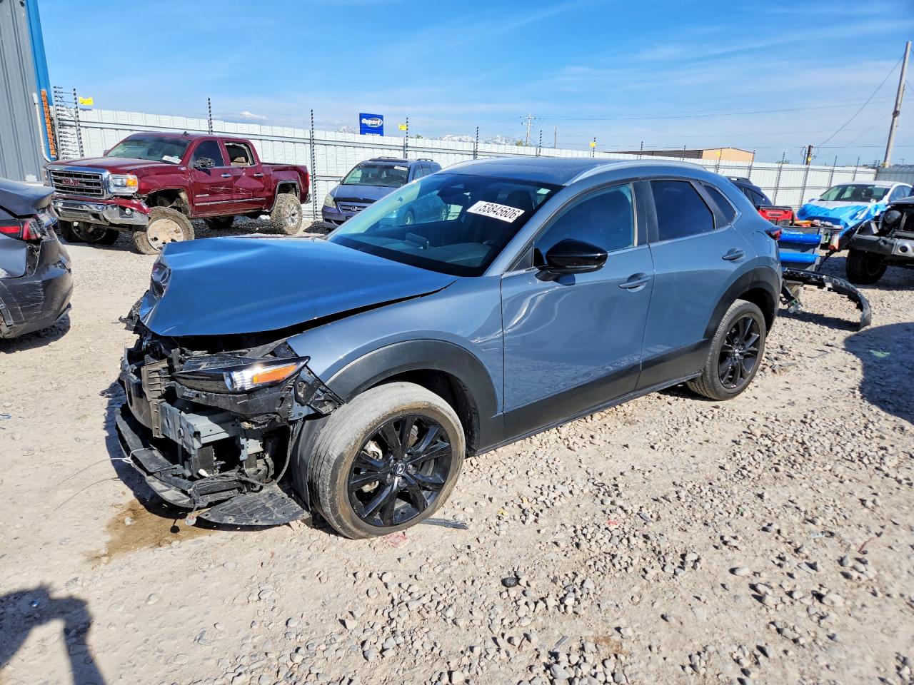 2024 Mazda CX-30 S Carbon Edition, VIN 3MVDMBCM5RM682205 — Front end