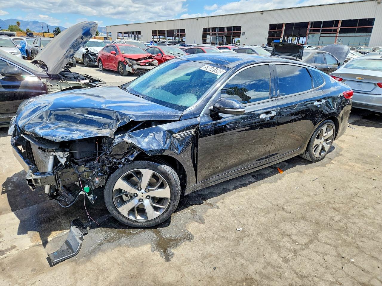 2019 Kia Optima S, VIN 5XXGT4L30KG294780 — Front end