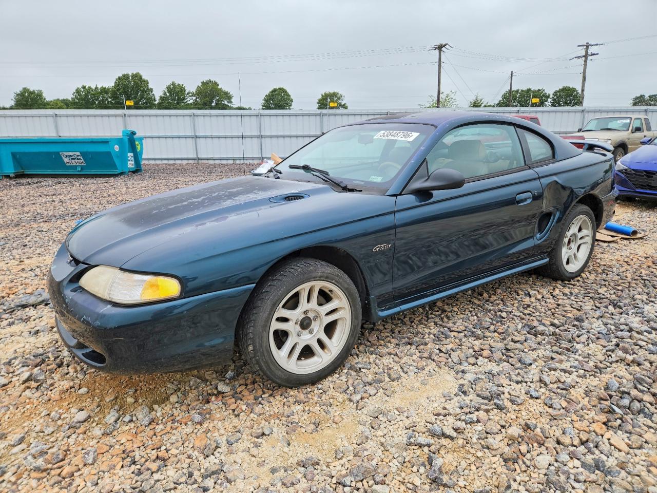 1996 Ford Mustang GT, VIN 1FALP42X6TF189870 — Hail