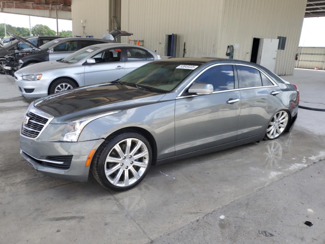 2016 Cadillac ATS Luxury Collection RWD, VIN 1G6AB5RX6G0142751 — Rear end