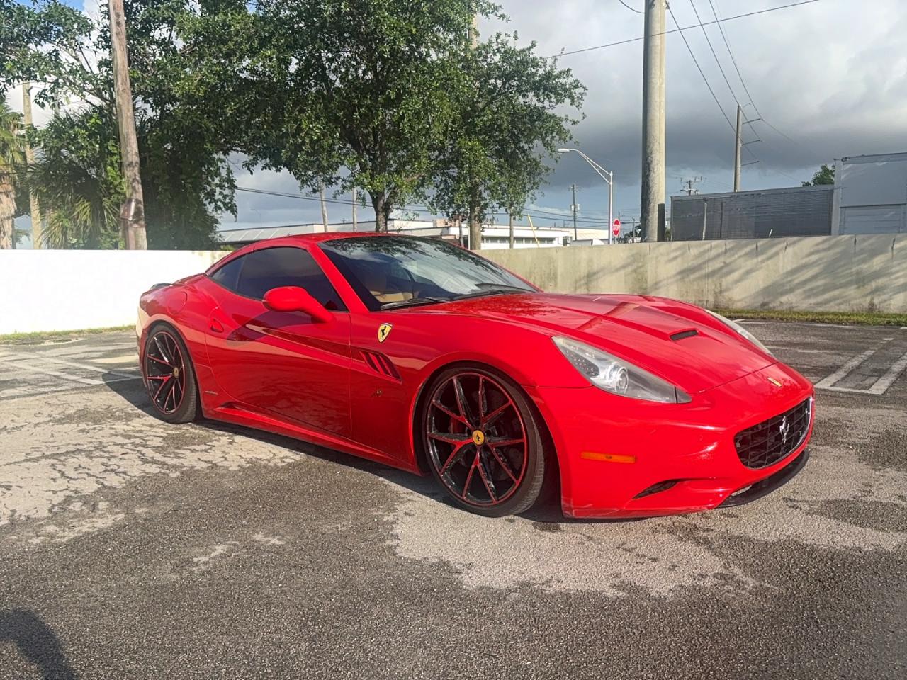 2012 Ferrari California, VIN ZFF65LJAXC0182557 — Minor dents and scratches
