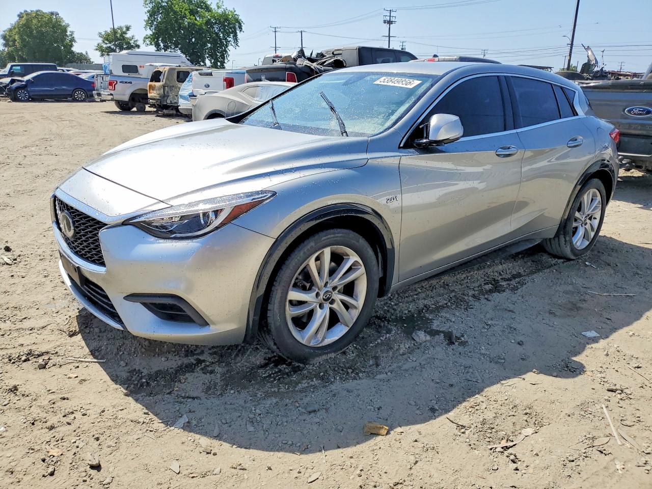 2019 Infiniti QX30 Luxe, VIN SJKCH5CPXKA010069 — Stripped