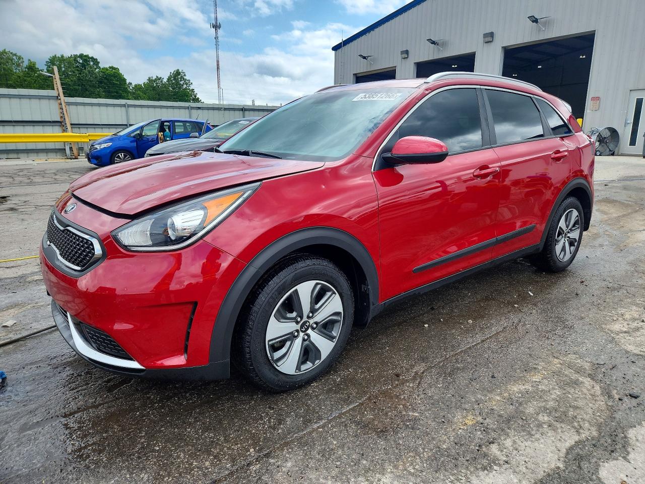 2017 Kia Niro LX, VIN KNDCB3LC4H5100776 — Hail