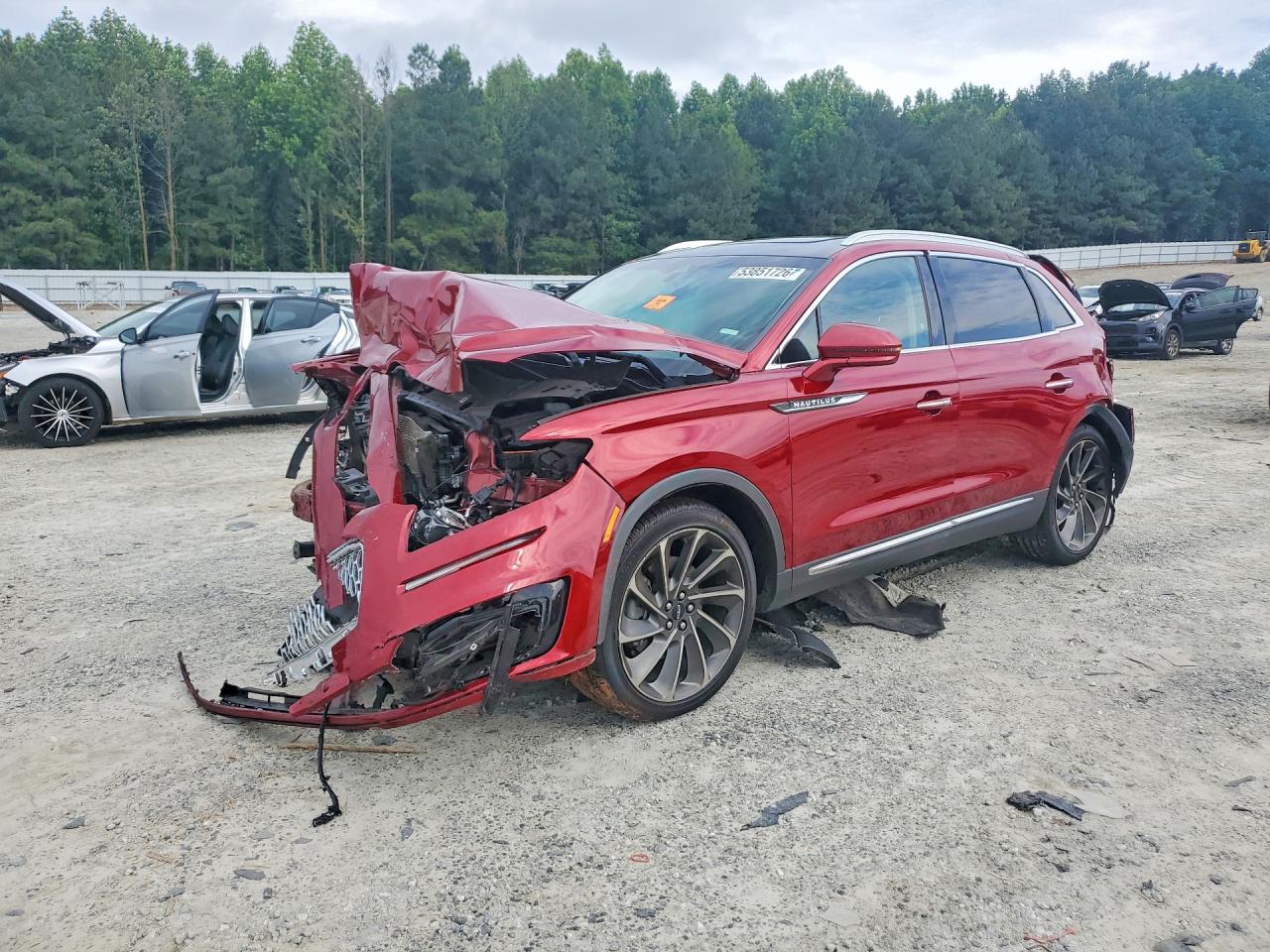 2019 Lincoln Nautilus Reserve, VIN 2LMPJ8LP4KBL22659 — Rollover